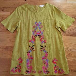 Embroidered Tunic NWOT